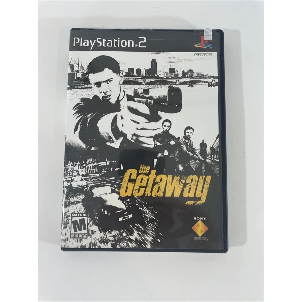 Getaway PS2 (Sony PlayStation 2, 2003) Cib With Poster Tested